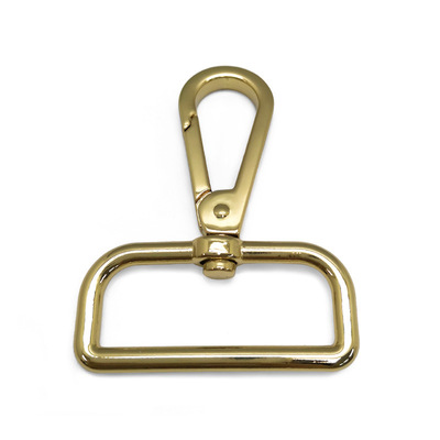 1.5寸旋转钩扣大狗扣弹簧钥匙扣 手袋箱包皮具五金挂扣批发厂家